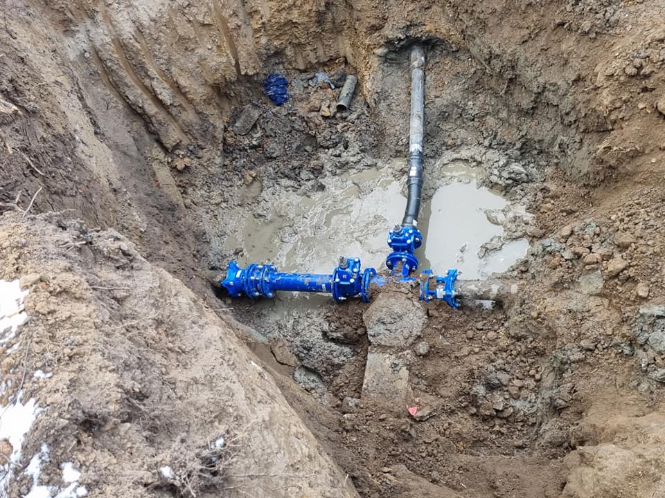 Remont sieci wodociągowej